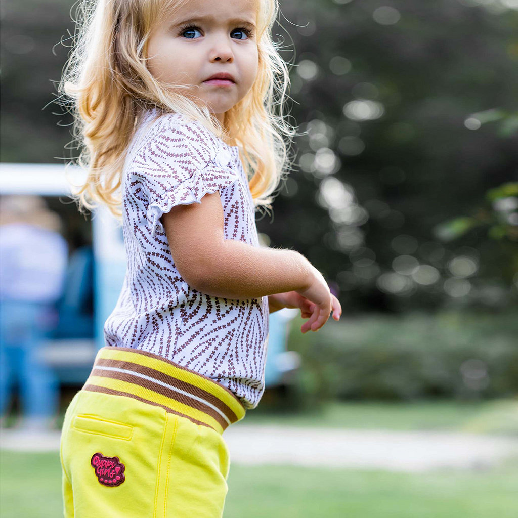 Kort broekje Nuria (yellow bright)
