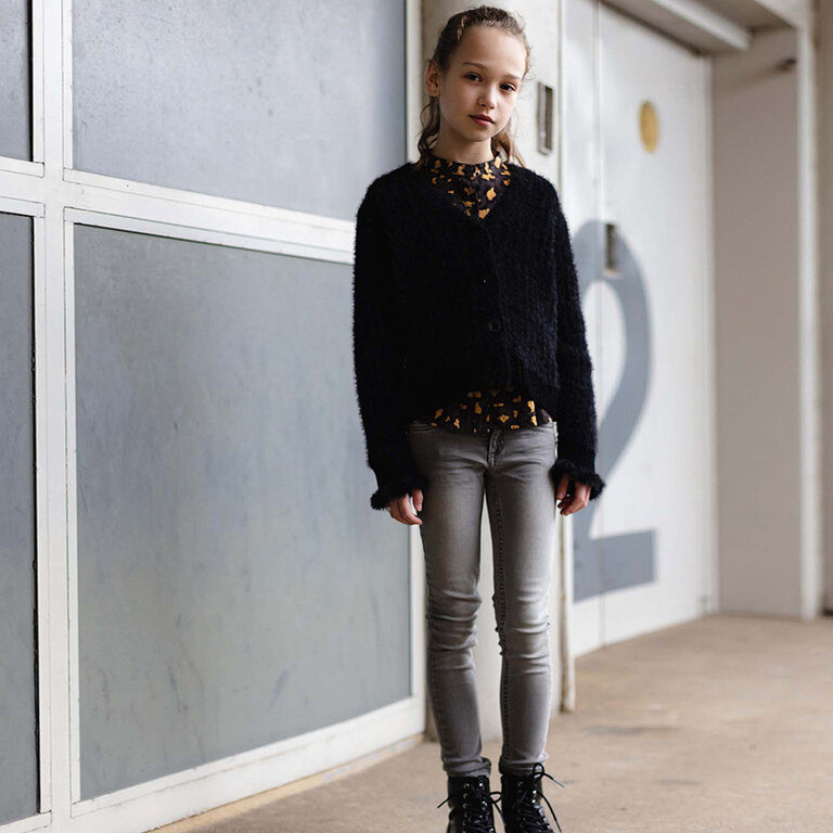 Blouse Angie (grey leopard)