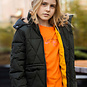 Quapi Winterjas Rachel Grey Dark