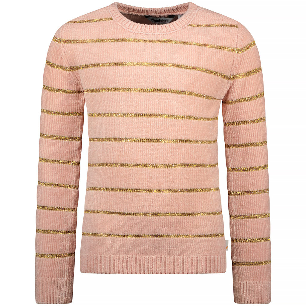 Trui chenille (light rose)