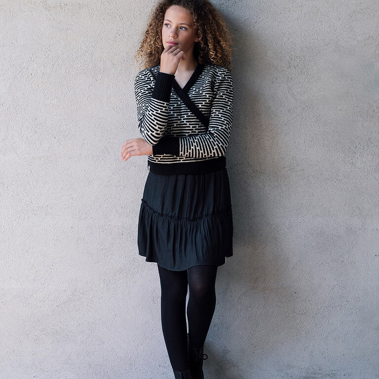Rokje fine twill (black)
