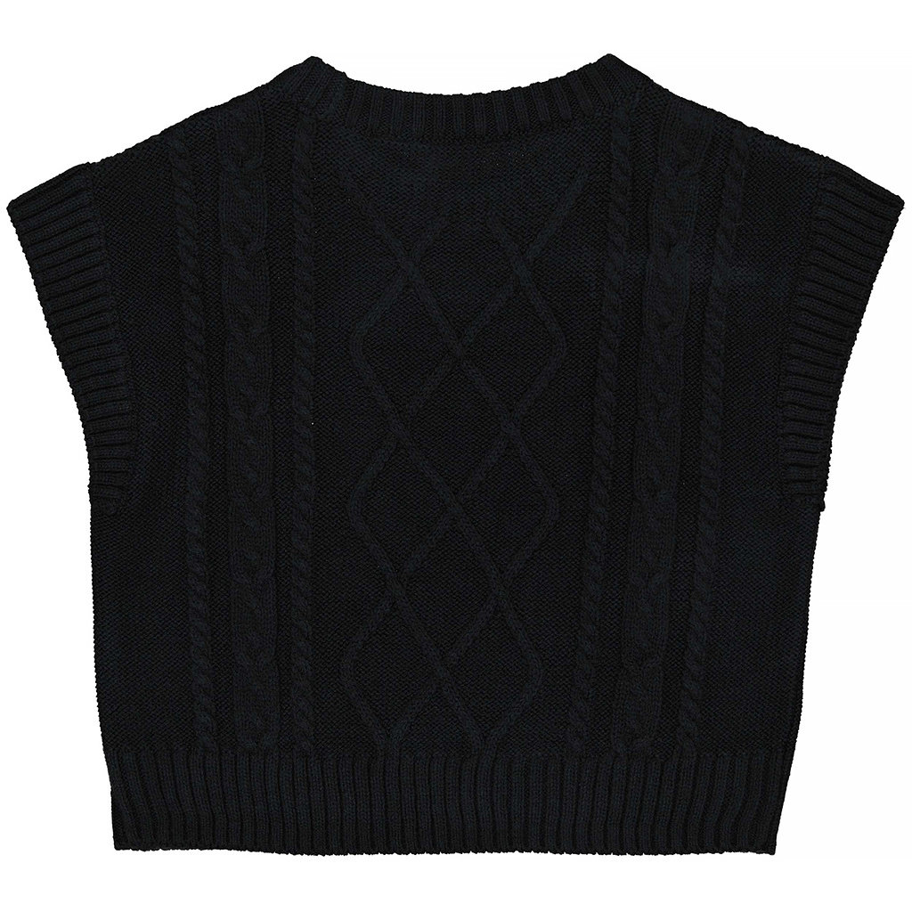 Gebreide spencer Aukje (blue dark)