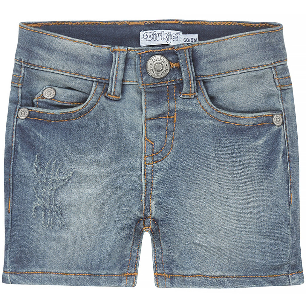 Korte spijkerroek (blue jeans)