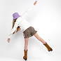 No Way Monday Broek-rokje (dark grey)