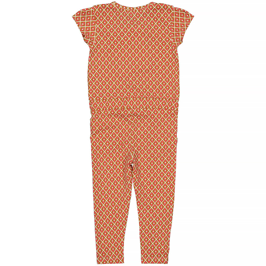 Jumpsuit Valina (aop pink rouge retro)