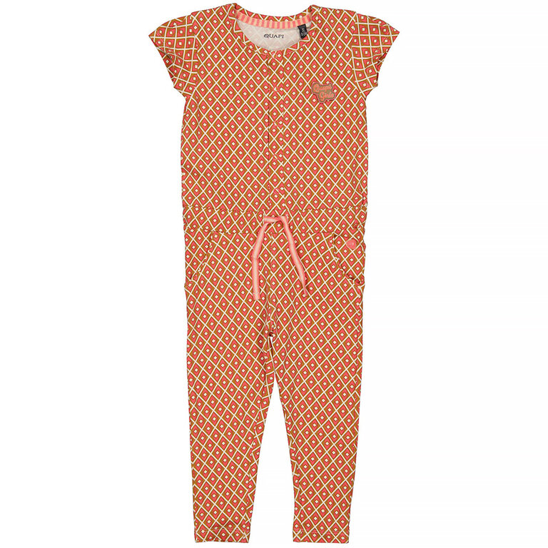 Jumpsuit Valina (aop pink rouge retro)