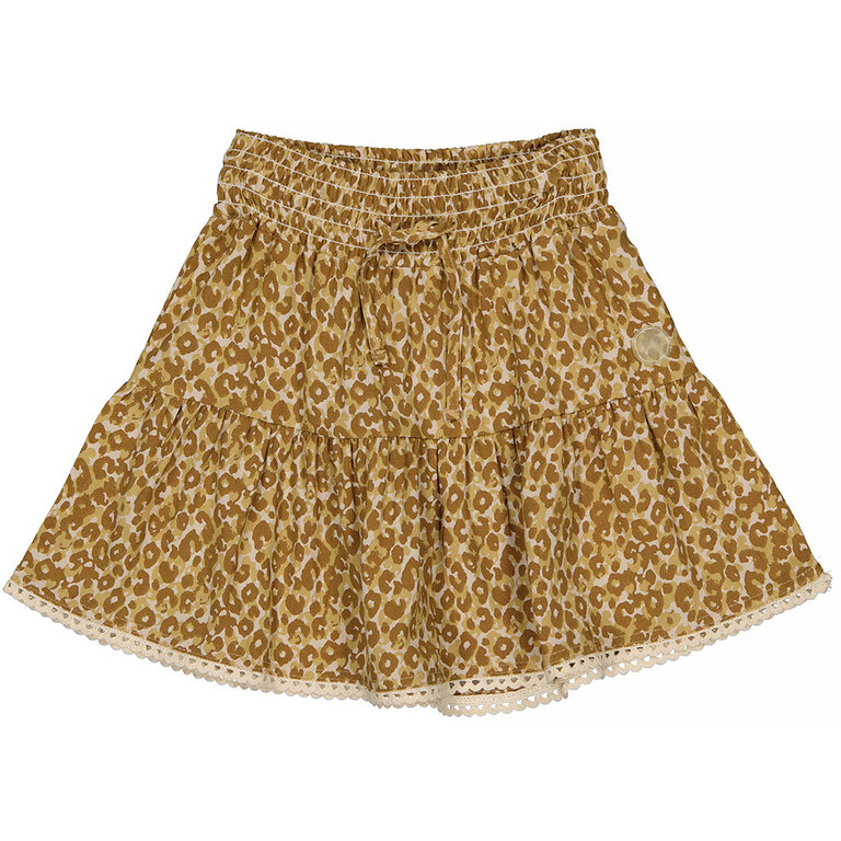 Rokje Evelien (aop creme leopard)