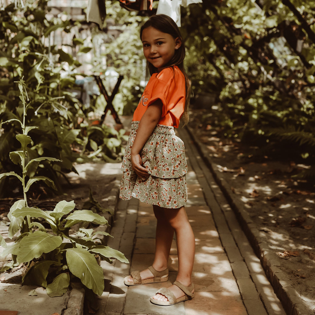 Rokje Desiree | Giardino (slate green)