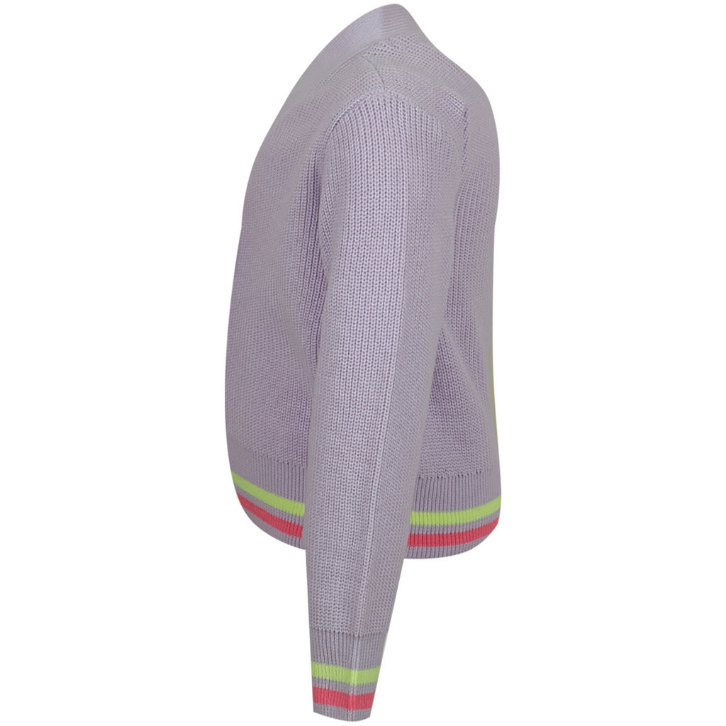 Gebreid vest Livia (light lila)