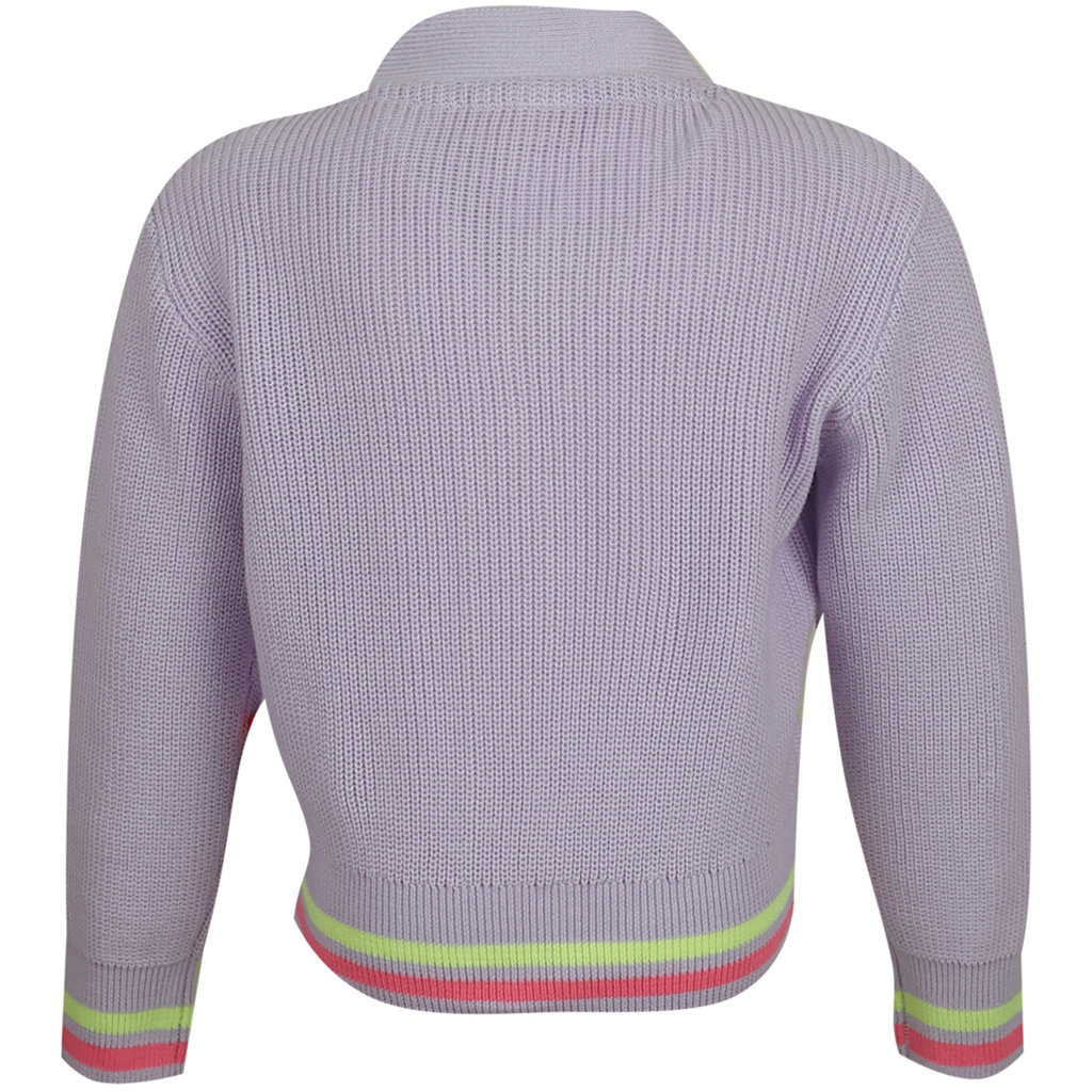 Gebreid vest Livia (light lila)