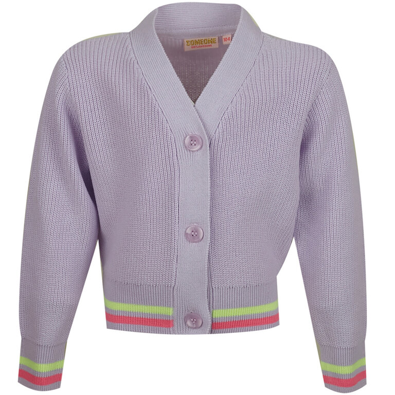 Gebreid vest Livia (light lila)