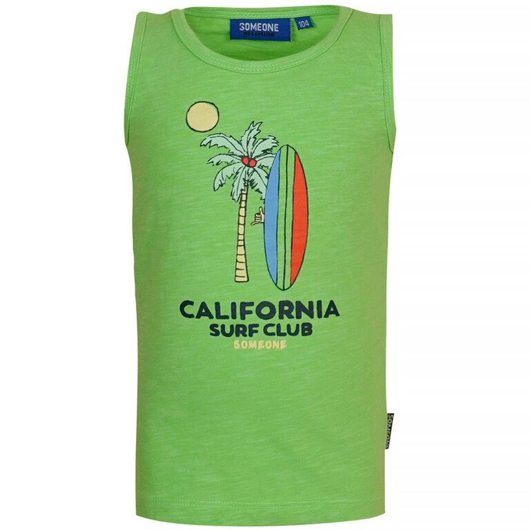 Mouwloos shirt Bondi (fluo green)