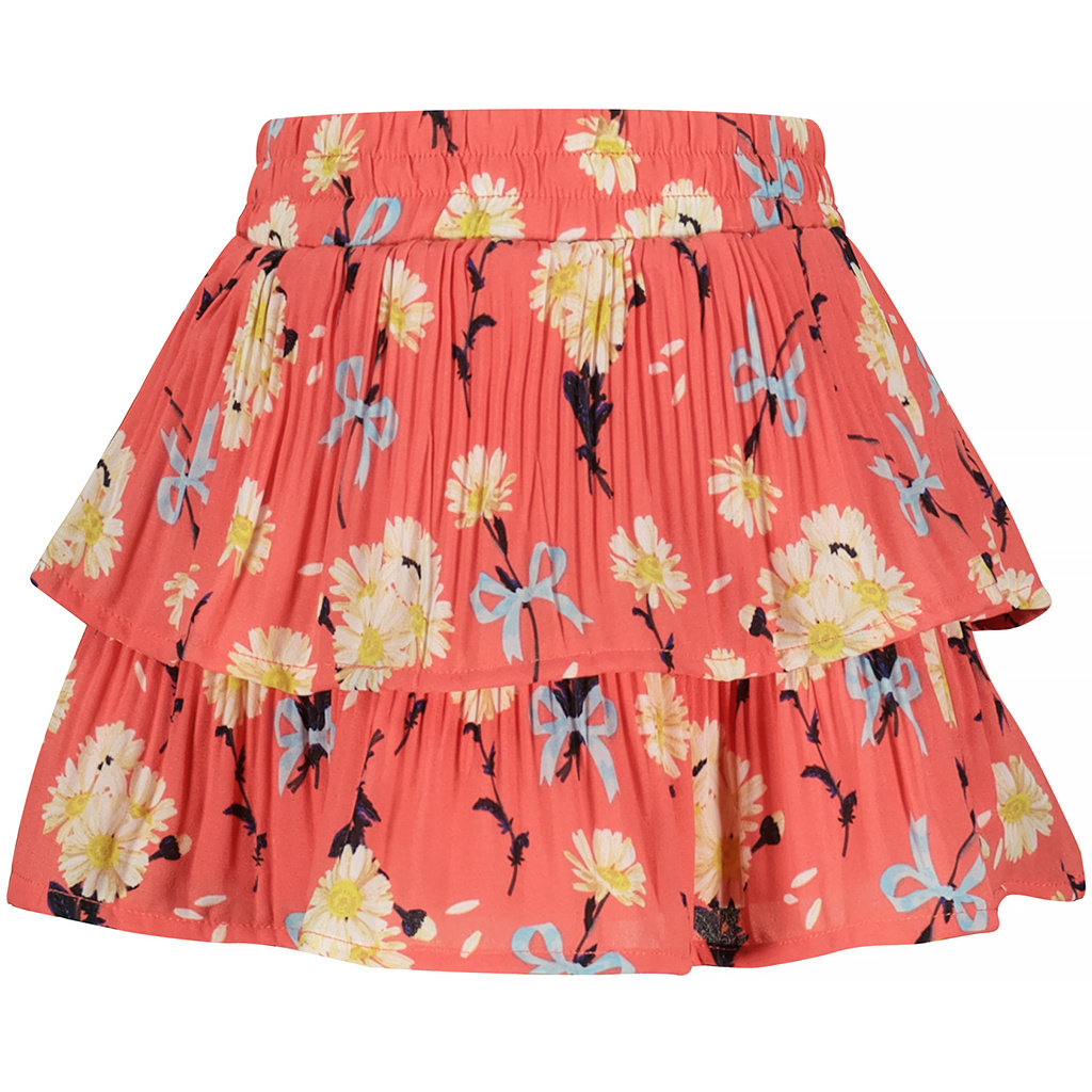 Rokje Tini daisies & bows (tea rose)