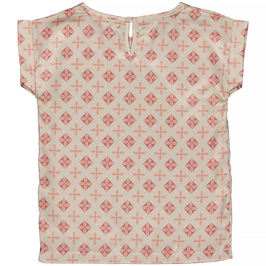 T-shirt Defne (aop creme geomatric)