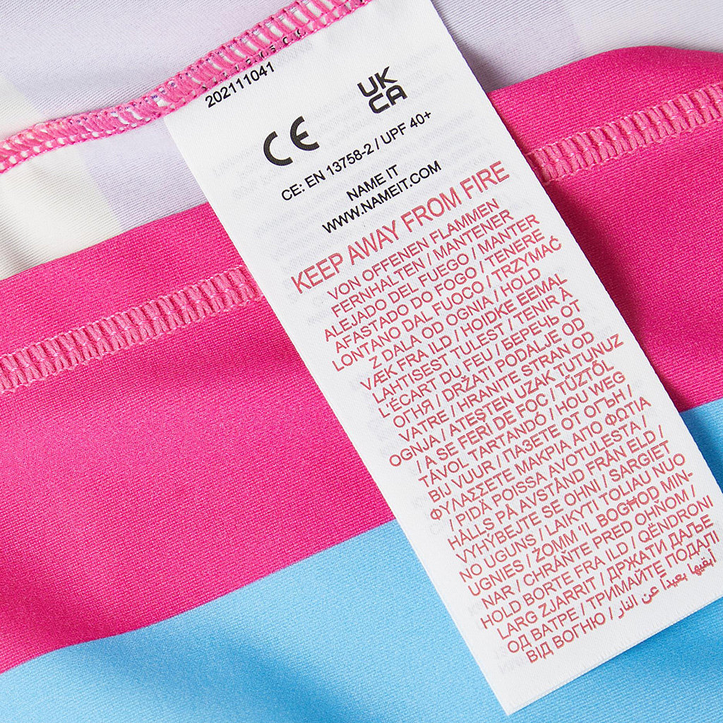 UV zwem longsleeve (pink yarrow)