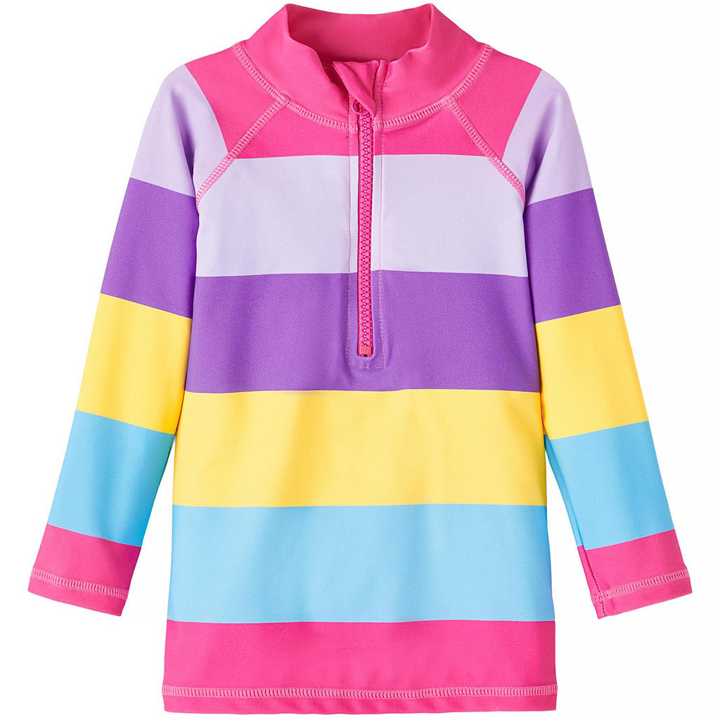UV zwem longsleeve (pink yarrow)