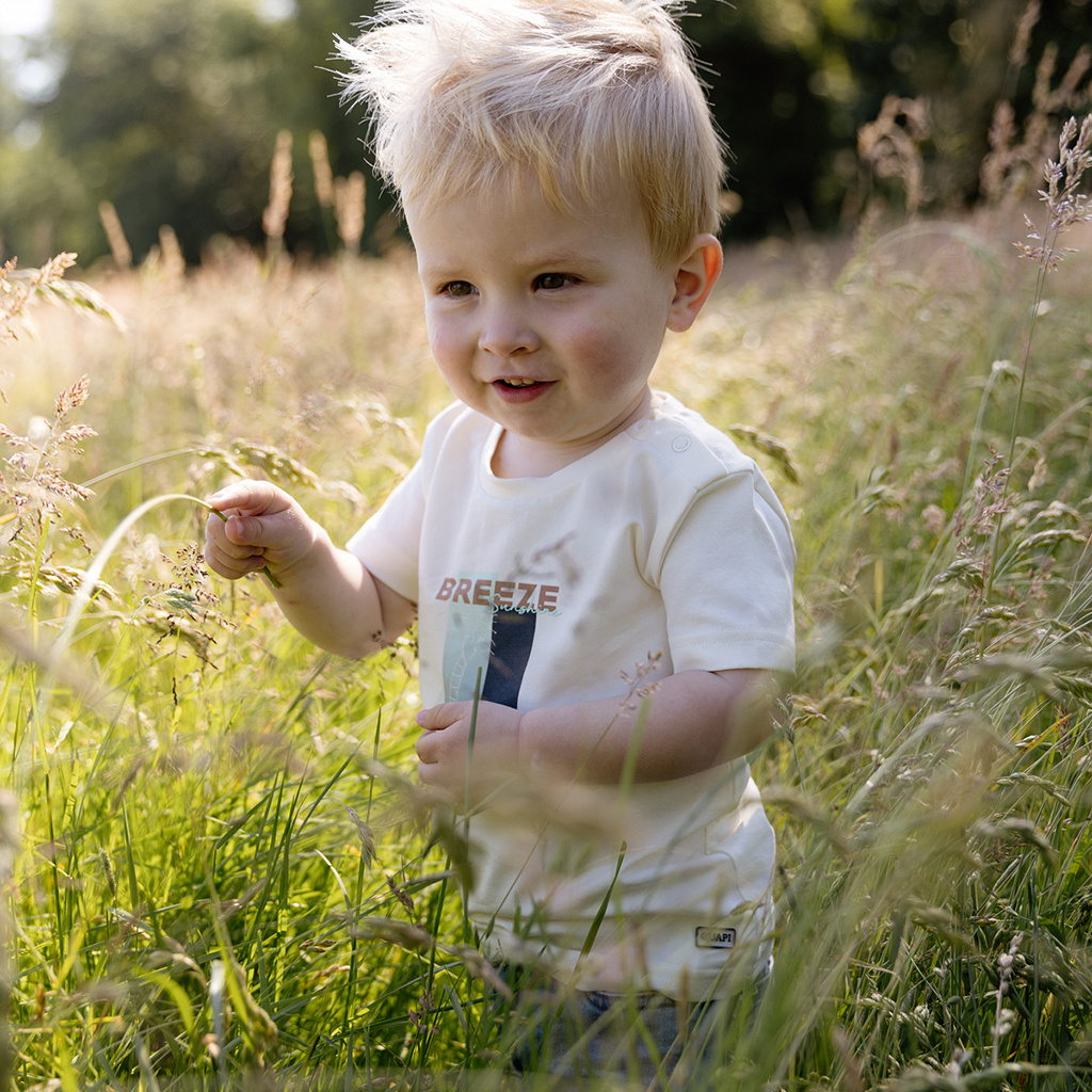 Baby jongen in Quapi T-shirt 