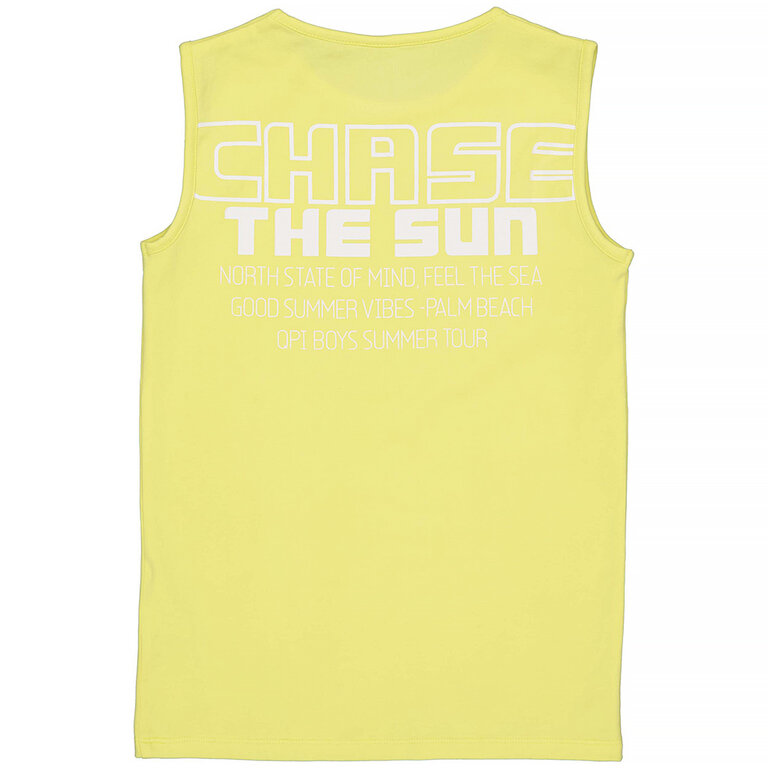 Mouwloos shirt Thiago (yellow light)