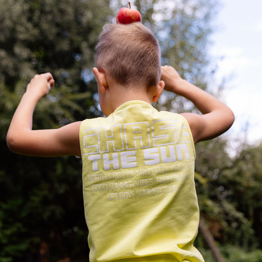 Mouwloos shirt Thiago (yellow light)