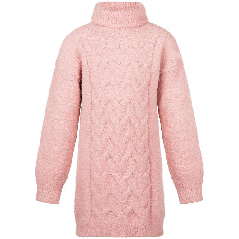 Gebreide jurk (dusty pink)