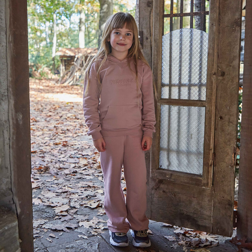 Trui hoodie (dusty pink)