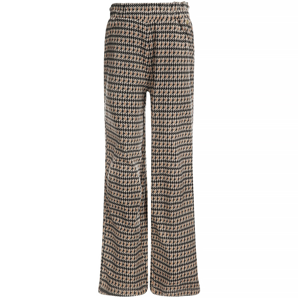 Broek wide leg (beige)