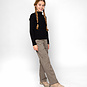 No Way Monday Broek wide leg (beige)