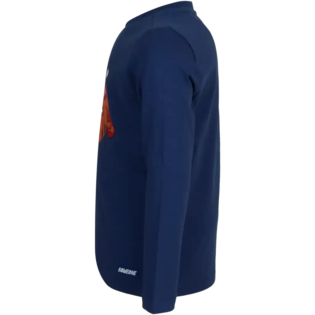 Longsleeve Hungry (blue)