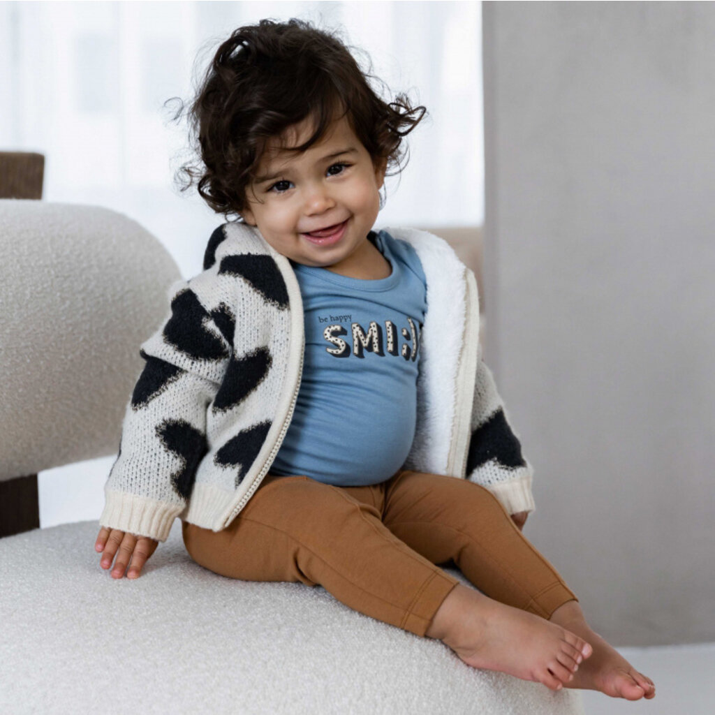 Longsleeve Smile (faded blue)