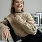 Looxs Gebreide cropped trui (beige)