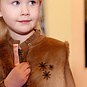 Quapi Gilet Andrien (brown almond)