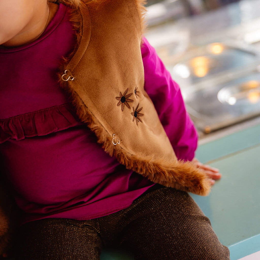 Gilet Andrien (brown almond)