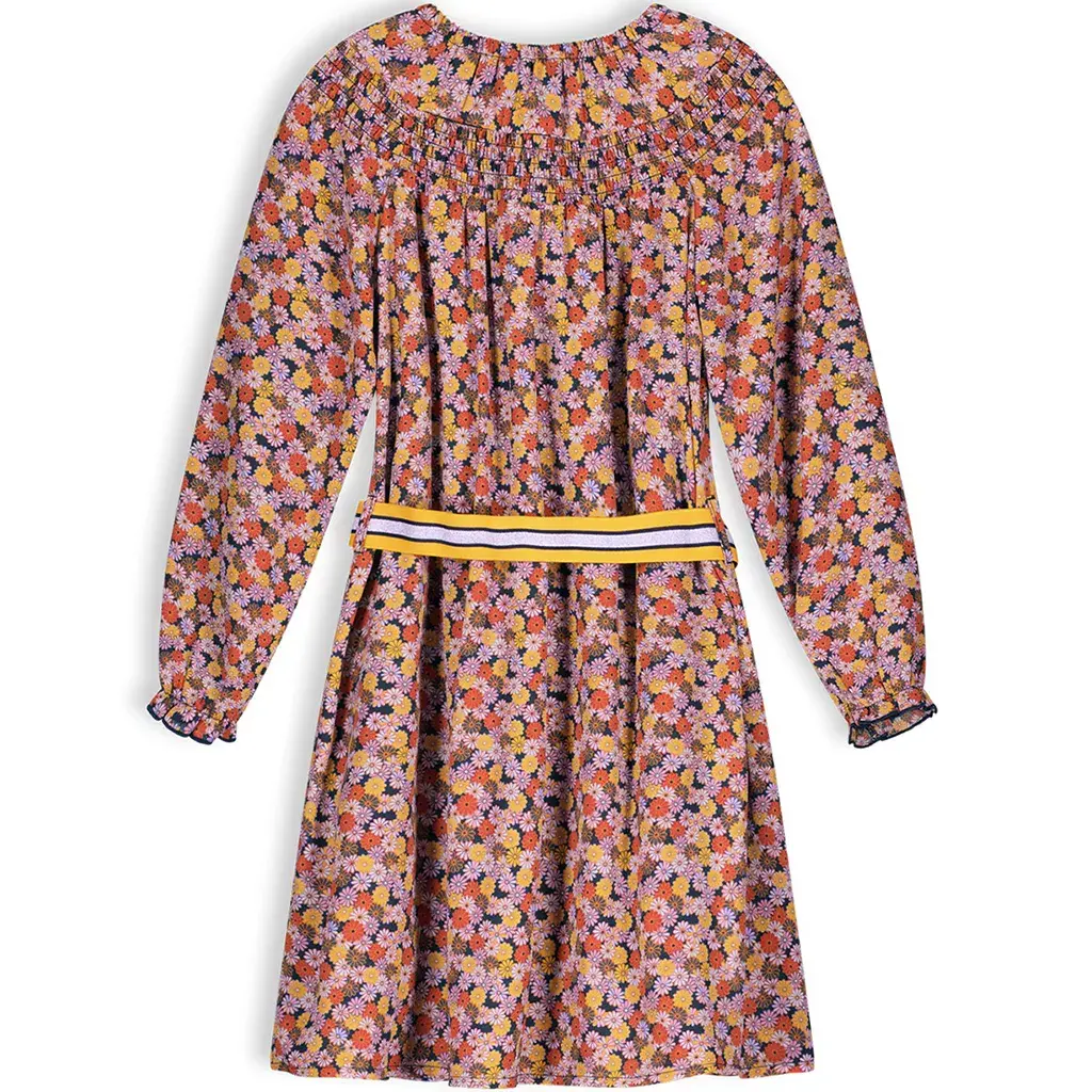 Jurk Manilla met riem (sunset pink)