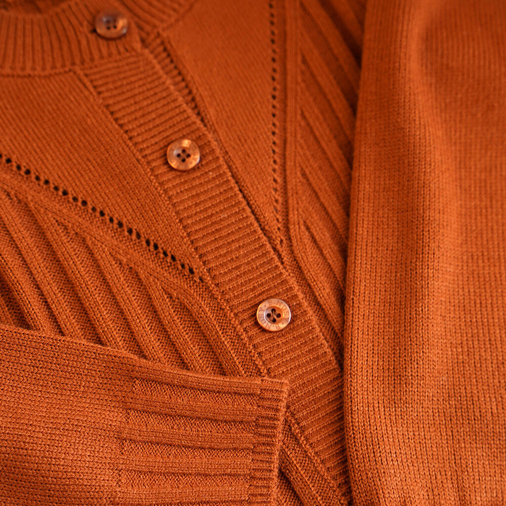 Gebreid vest B.Awesome (gingerbread)