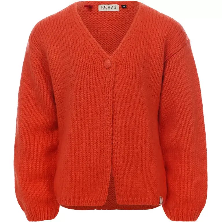 Gebreide trui (fresh orange)