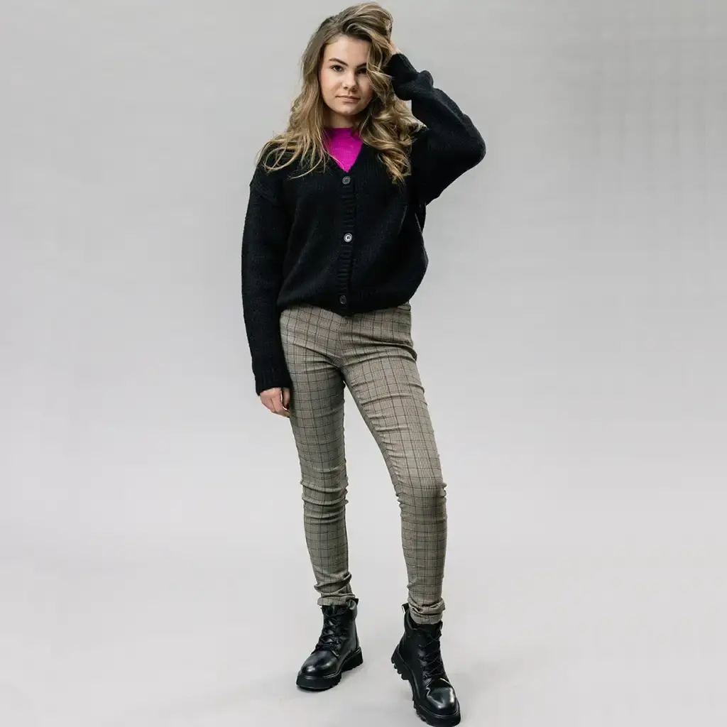 Broek SKINNY (check)