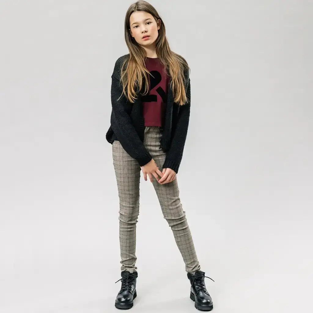 Broek SKINNY (check)