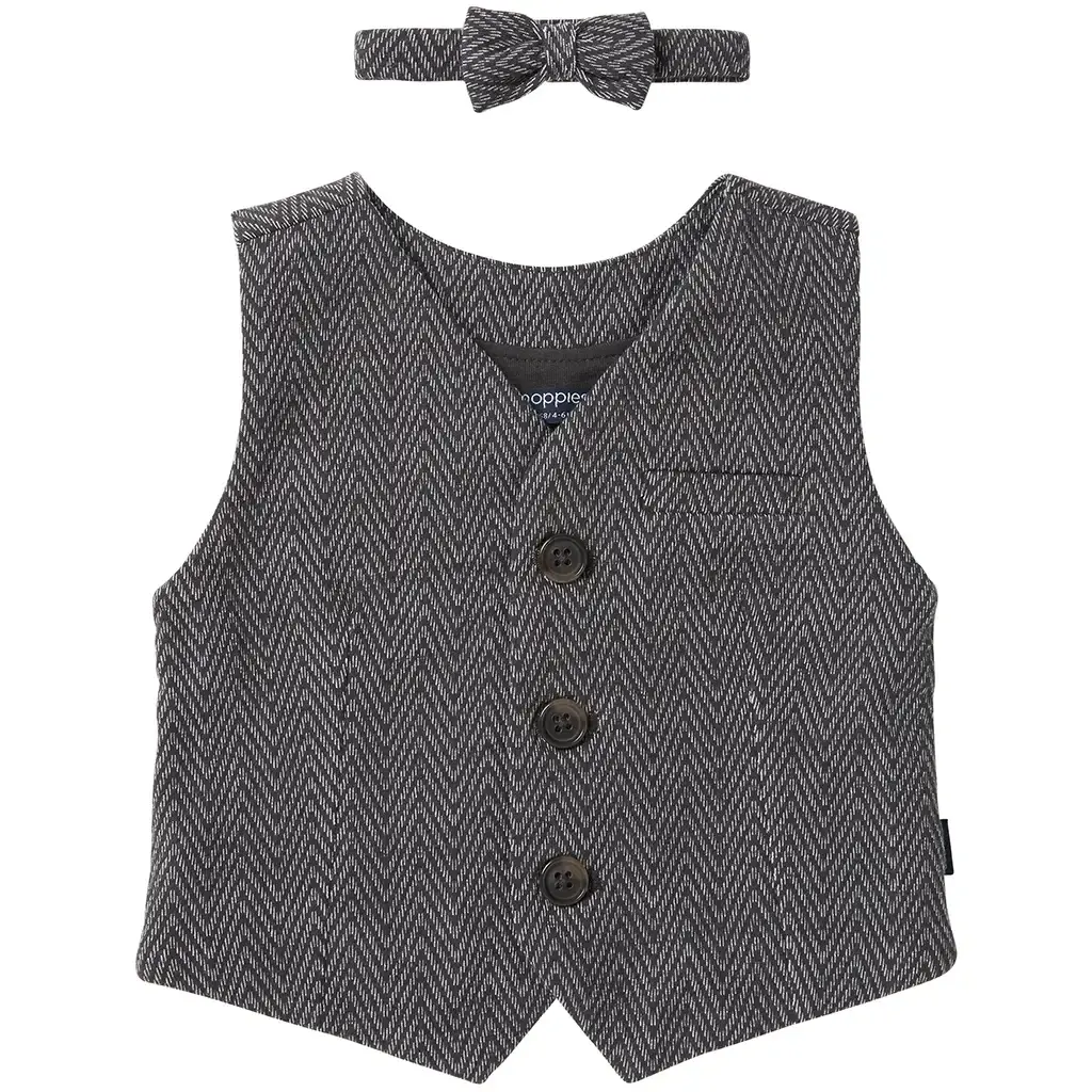Gilet met vlinderstrikje Texico (phantom)