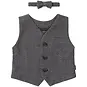Noppies Gilet met vlinderstrikje Texico (phantom)