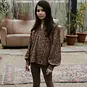 LEVV Blouse Filou (aop brown dust flakes)