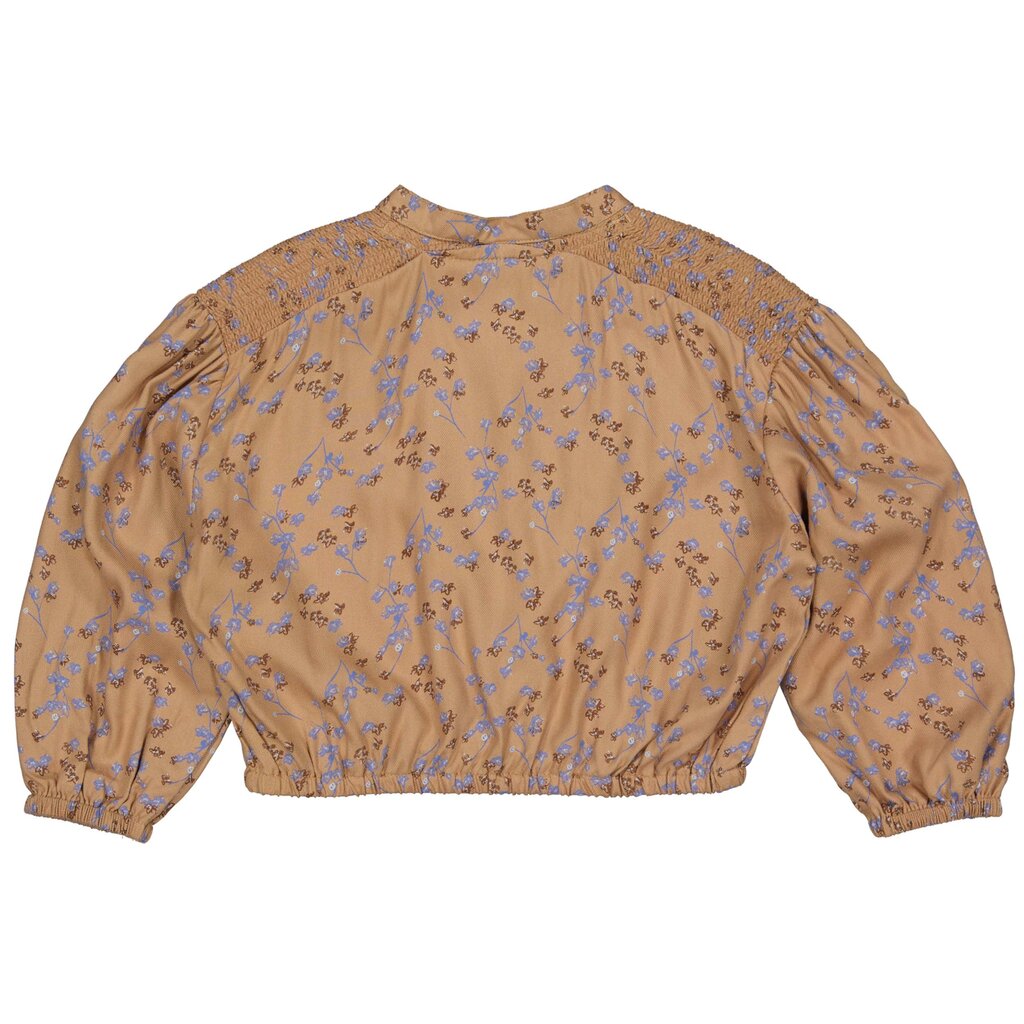 Blouse Gest (aop blue moon flowers)