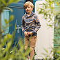 KOKO NOKO Trui hoodie leaves (blue)