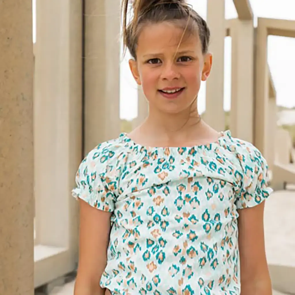 Blouse (light aqua)