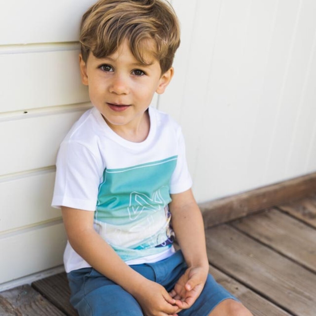 T-shirt ocean (off white)