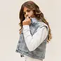 Looxs Gilet (check denim)