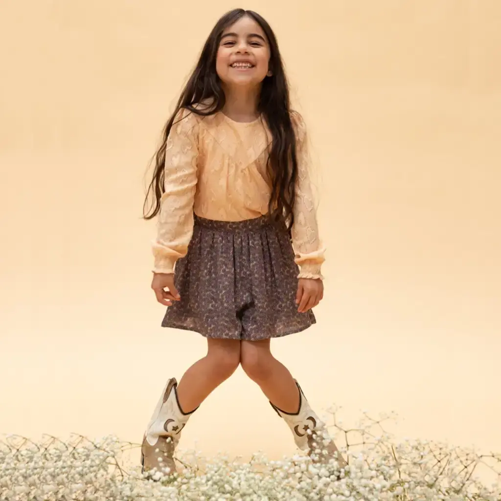 Blouse (soft apricot)