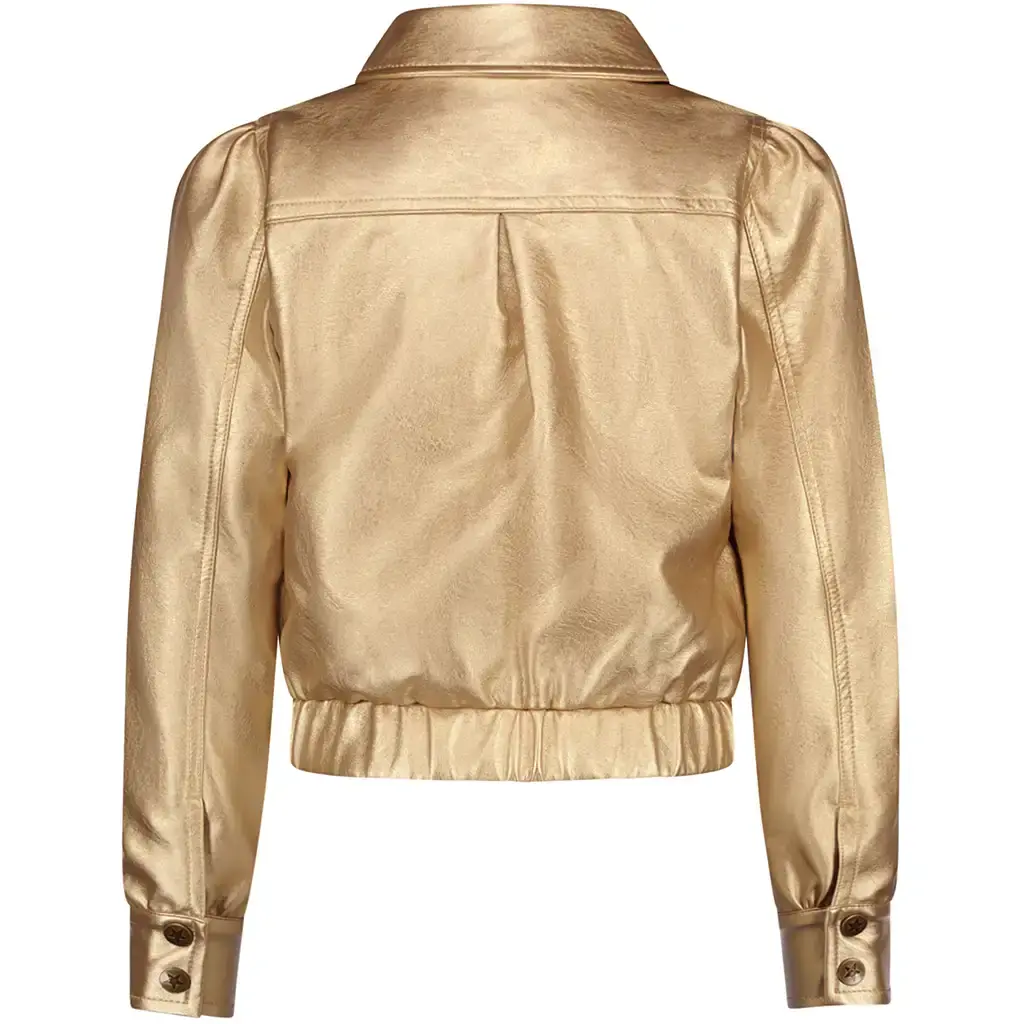 Leren jasje (gold)