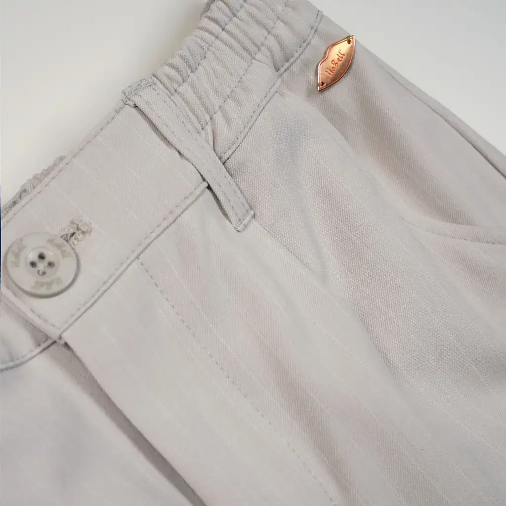 Broek Sayla wide fit (silver gray)