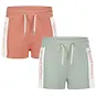 KOKO NOKO Set 2 korte broekjes (faded green)