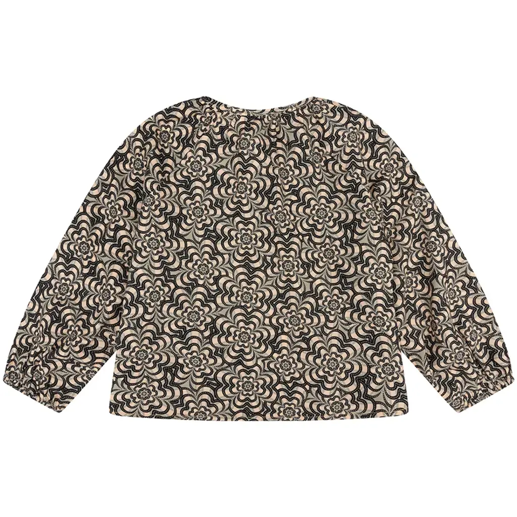 Blouse Flower (camel sand)